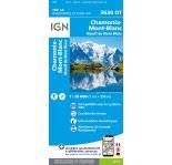 Carte IGN Chamonix-Mont-Blanc 3630OT