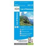 Carte IGN Lac d