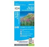 Carte IGN Les Arcs La Plagne 3532ET