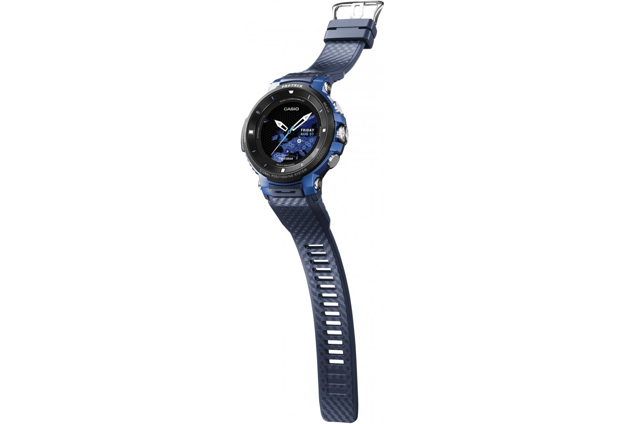 La Casio Pro Trek WSD-F30 : une montre connectée pour la rando ?