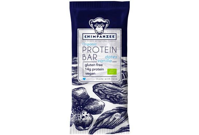 Chimpanzee Barre protines - Dattes/Vanille 
