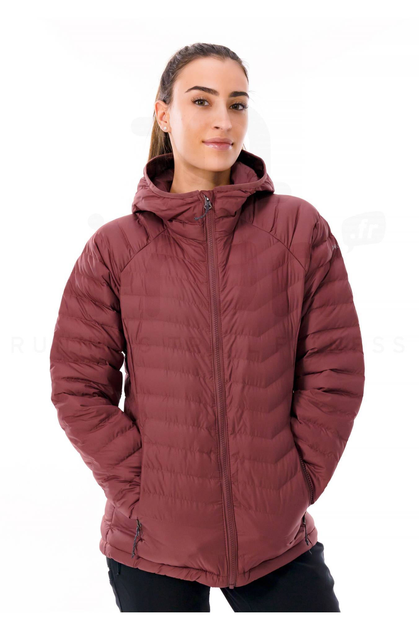 Columbia Powder Lite Hybrid Veste à Capuche Femme - Isolation Thermarator, Omni-Heat, Polyester Élastique, Poches Zippées, Coupe Active