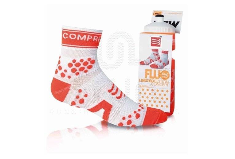 Compressport Chaussettes Limited Edition + Bidon 