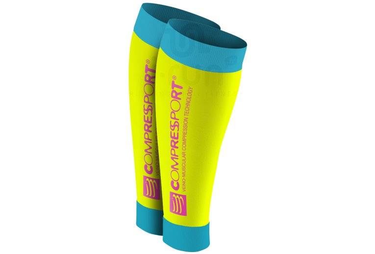 Compressport Manchon mollet R2 Fluo 