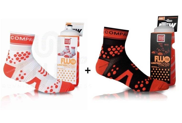 Compressport Pack Pro Racing V2 Run High + bidons 