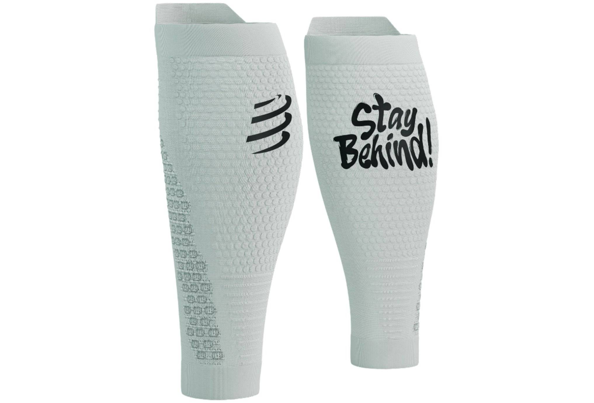 Compressport R2 Stay Behind Manchons CCSU1191-STAR WHITE/SB