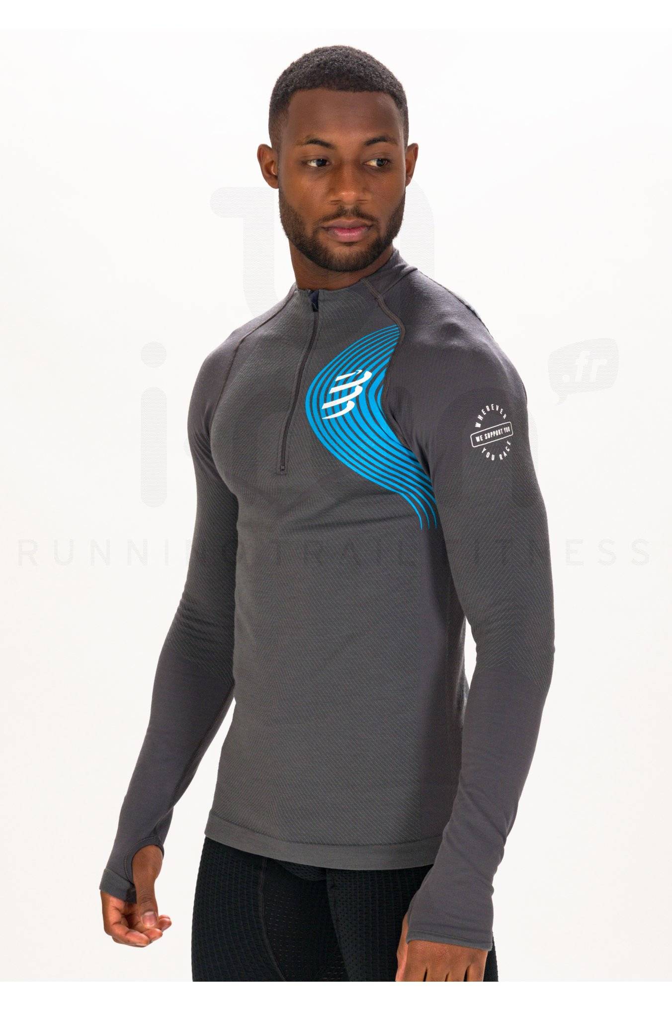 T-shirt Homme Columbia à Capuche, Manches Longues, Gris, Taille L (très Bon état)
