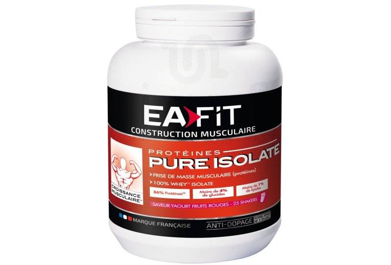EAFIT Protines Pure Isolate 750g - Fruits rouges 