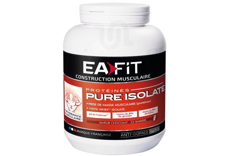 EAFIT Protines Pure Isolate 750g - chocolat 
