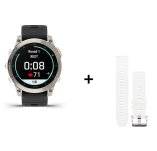 Garmin EPIX Gen 2 + bracelet silicone noir