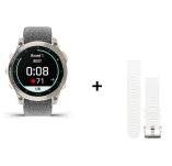 Garmin EPIX Gen 2 Sapphire Titane + bracelet nylon gris