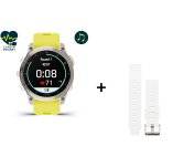 Garmin EPIX Gen 2 Sapphire Titane - 47 mm + QuickFit 22 mm en silicone