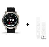 Garmin EPIX Gen 2 Sapphire Titane - 47 mm + bracelet nylon noir
