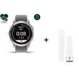 Garmin EPIX Gen 2 Sapphire Titane et UltraFit 2 Nylon Strap 22 mm