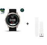 Garmin EPIX Gen 2 Sapphire Titane UltraFit 2 Nylon Strap 22 mm