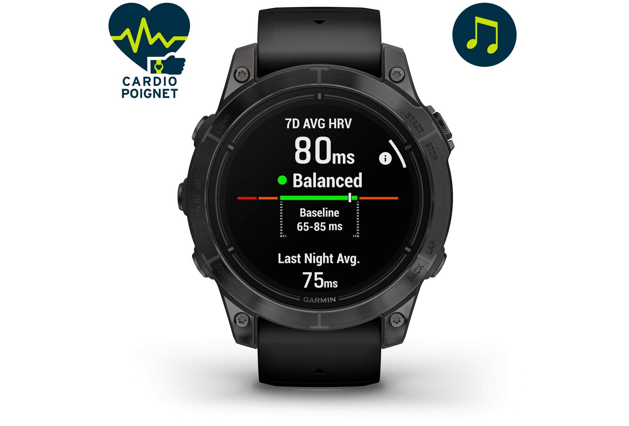 Garmin EPIX Pro Gen 2 Sapphire Titane 47 mm