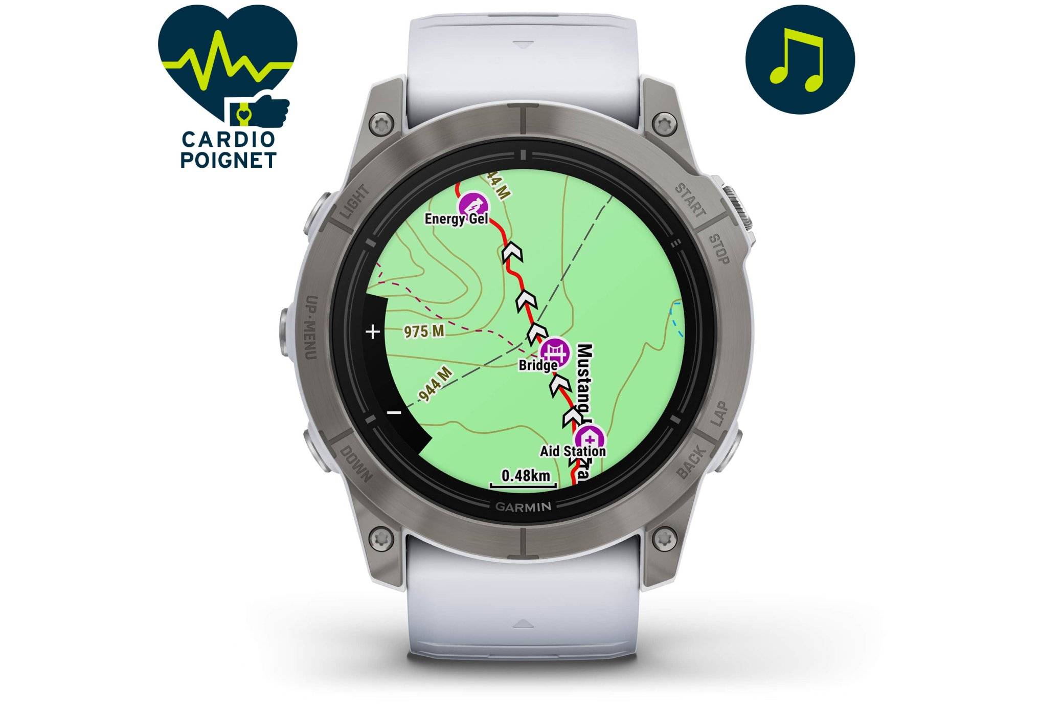 Garmin EPIX Pro Gen 2 Sapphire Titane 51 mm