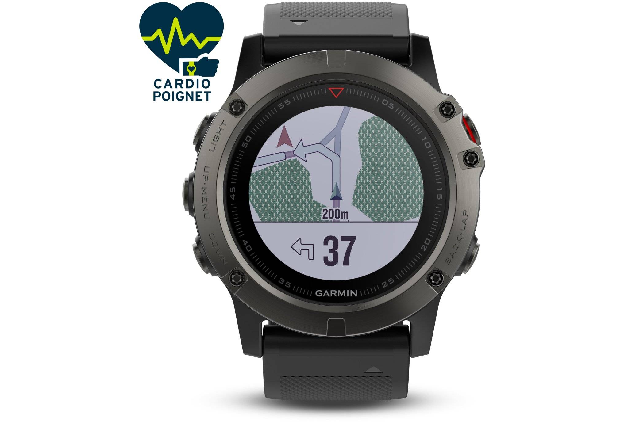 Montre Connectée Autonomie Fenix Montre Cardio Gps Garmin Garmin