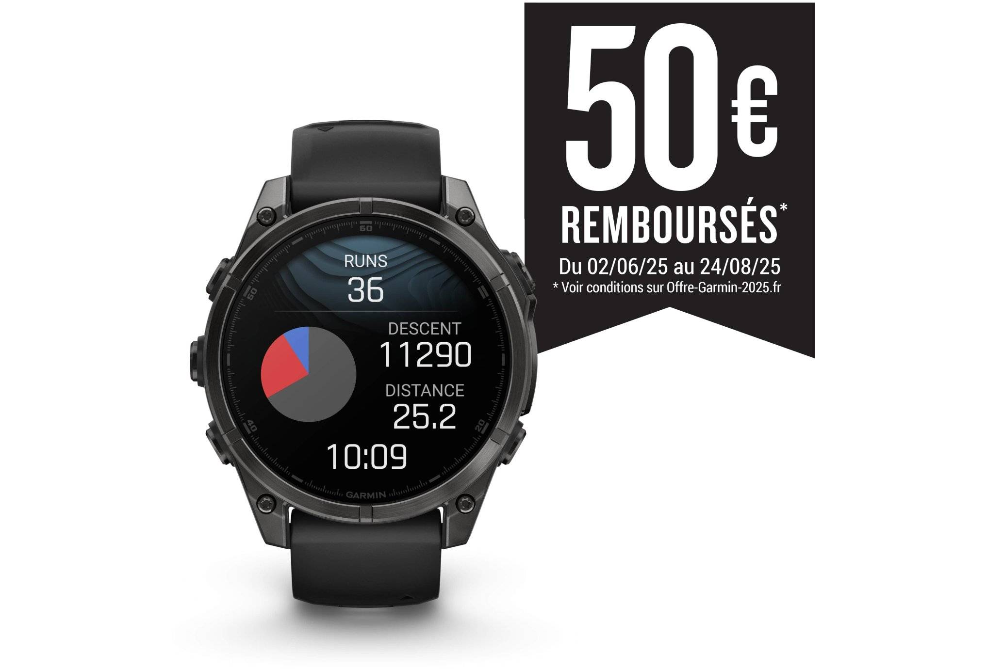 Garmin Fenix 8 AMOLED Sapphire Titane 47mm