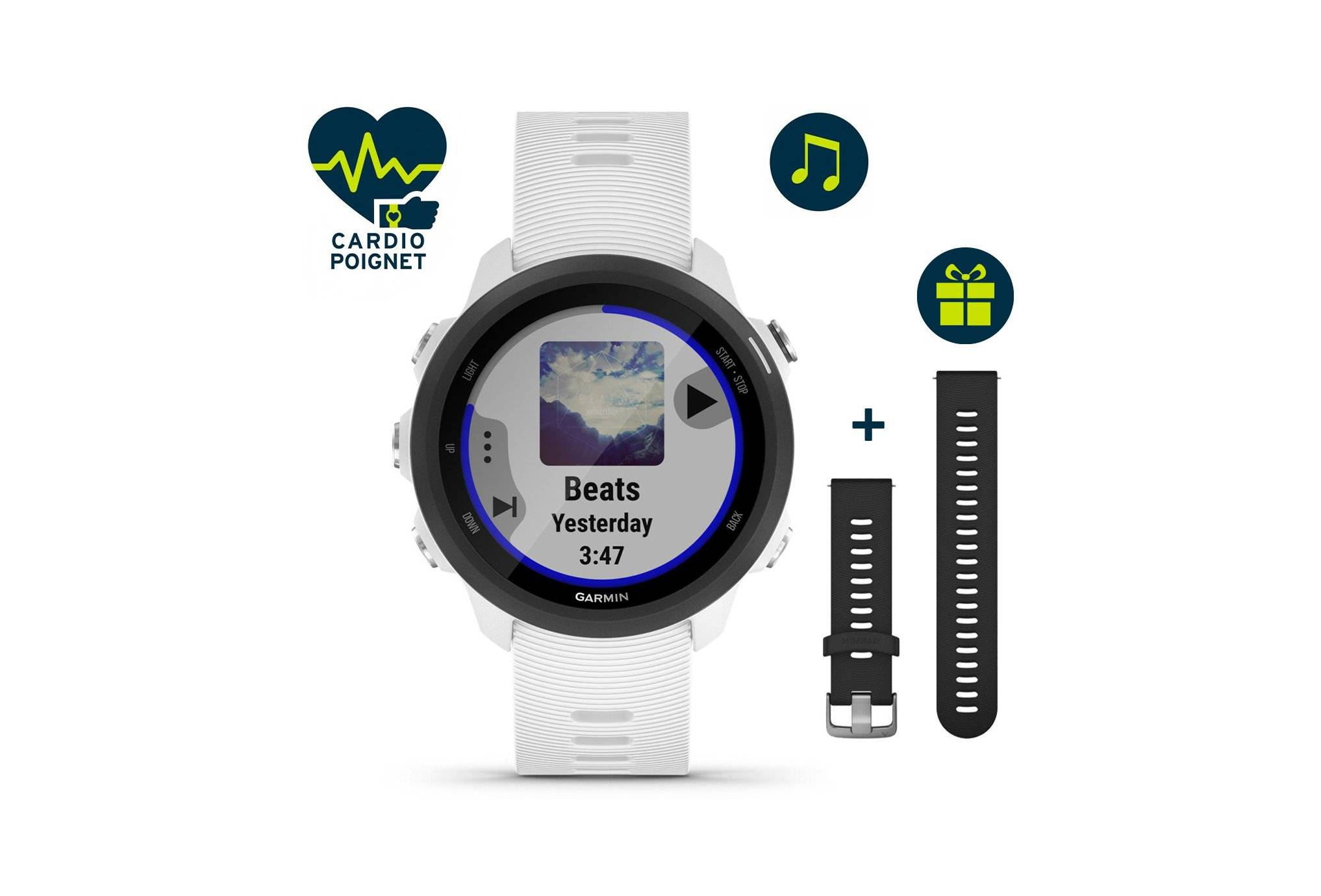 Bracelet Confortable Bracelet Silicone Waekethy Pour Garmin