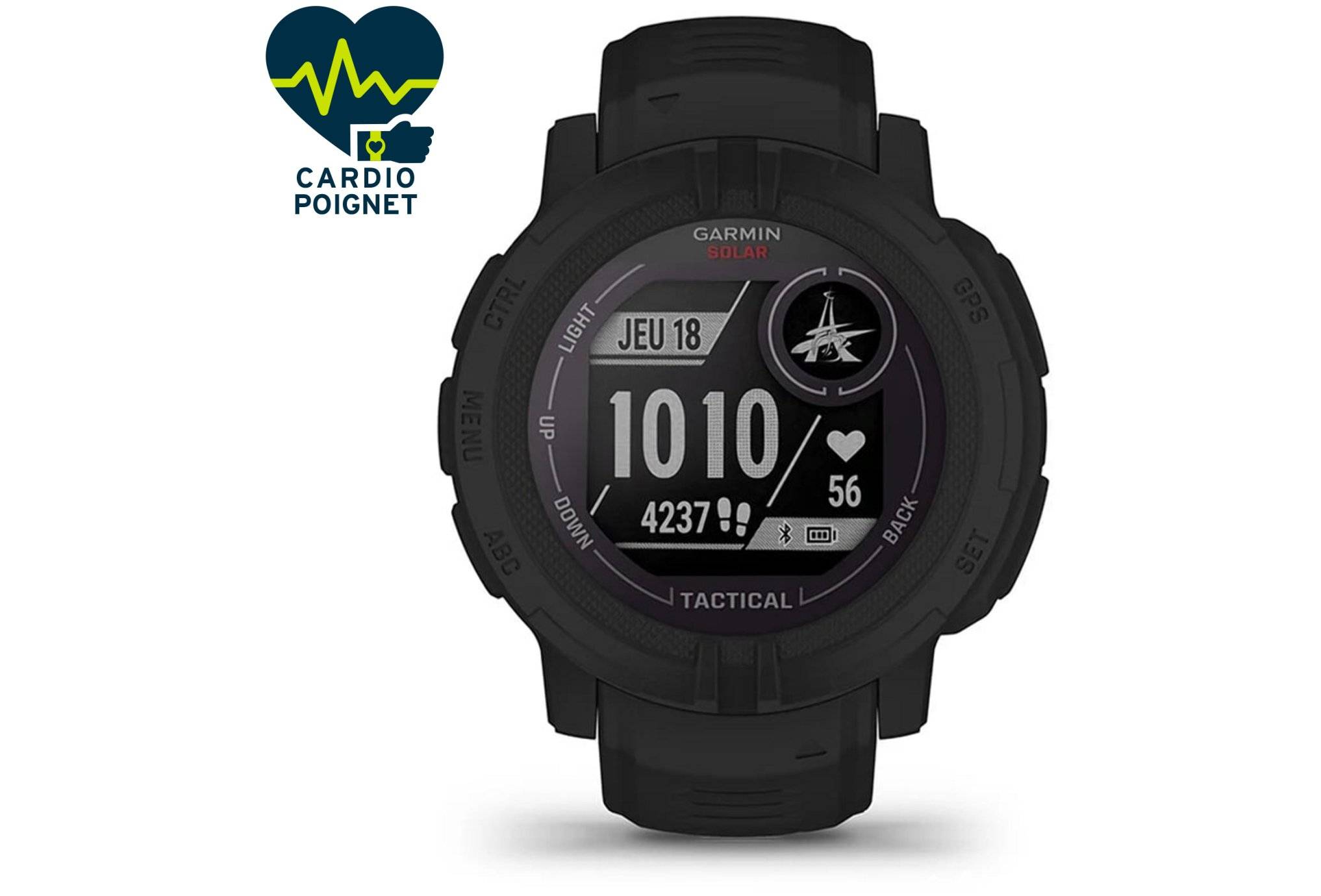 Garmin Instinct 2 Solar Tactical Edition Brigade de sapeurs-pompiers de Paris