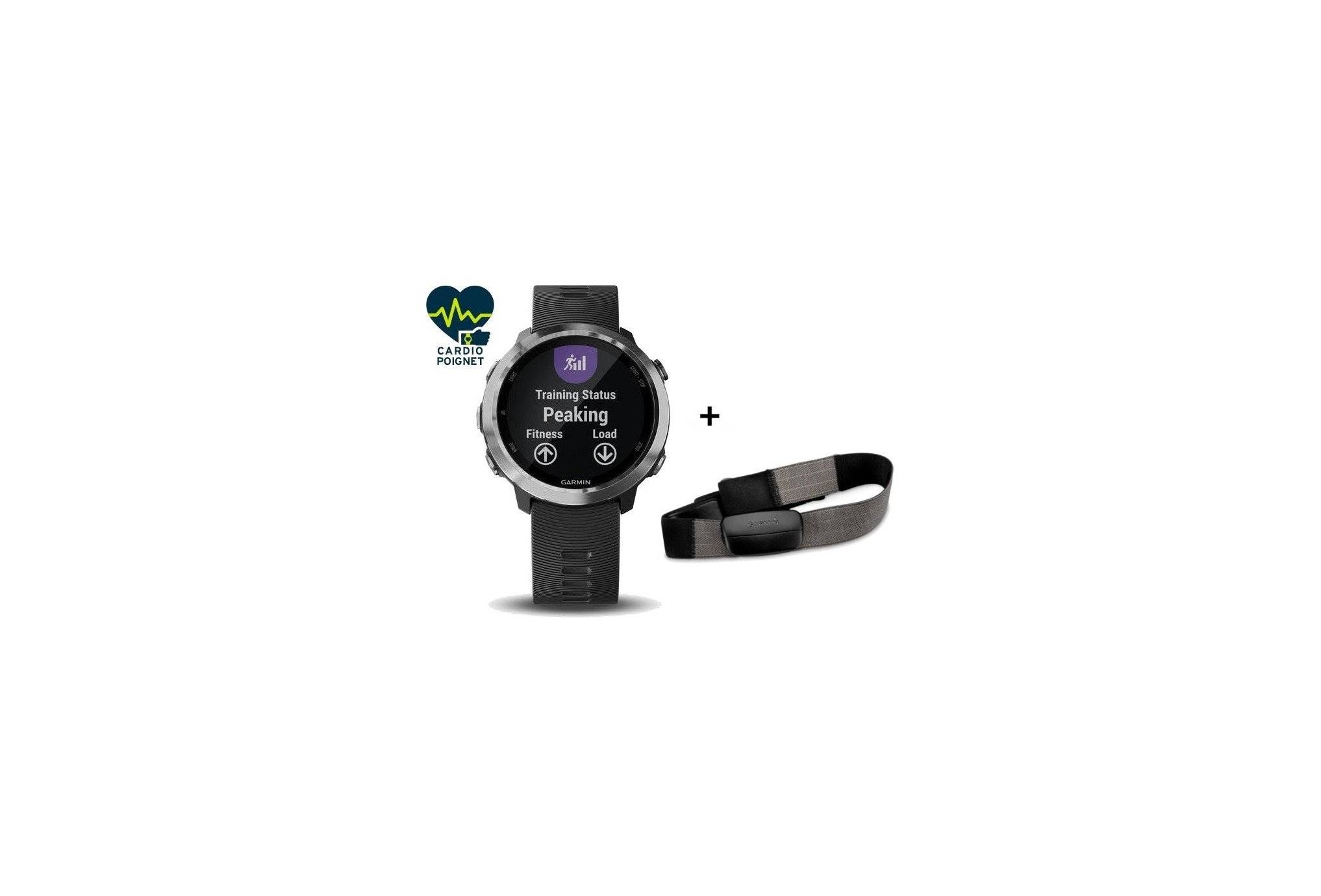 Garmin Pack Forerunner 645 + Ceinture cardio-fr�quencem�tre textile 