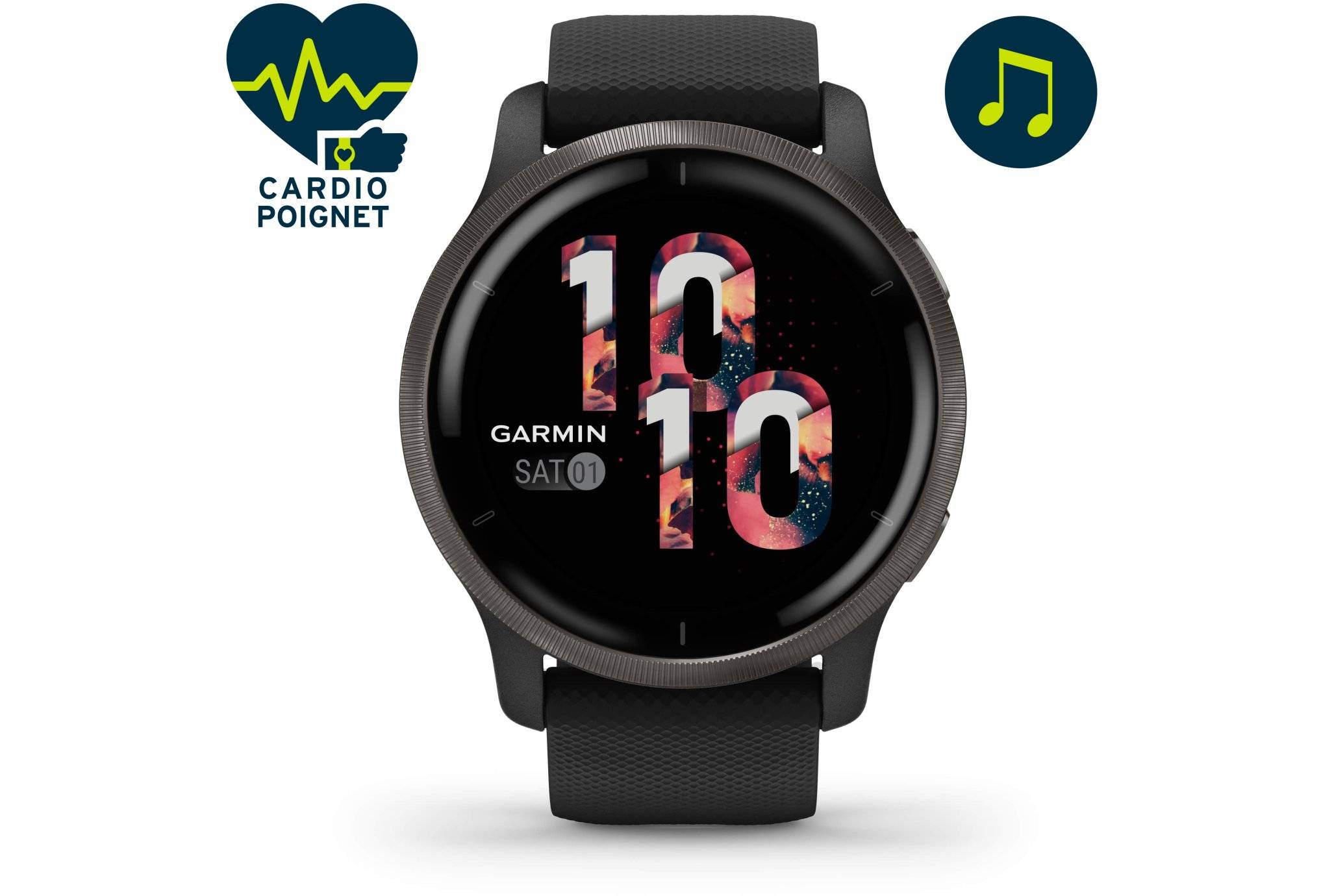 Garmin Venu Montre pour le sport quotidien i-Run