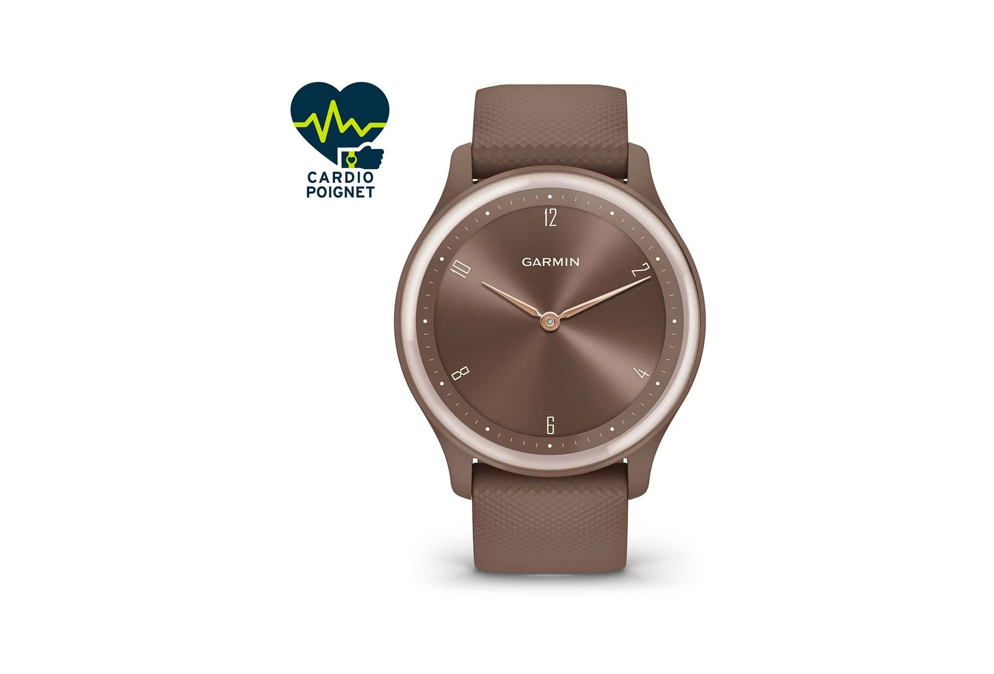 Garmin Vivomove Montre ConnectÃ©e Hybride Femme Rose Gold Montre