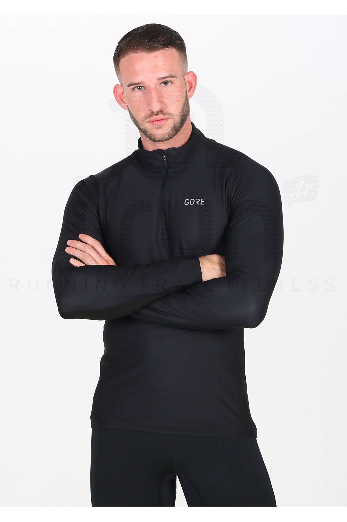 Maillot Base Layer Thermo GOREWEAR M Gore Windstopper Col Montant - Protection Froid Et Vent