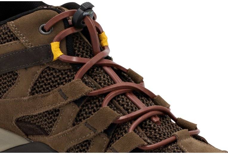 Gorilla Lacets flexibles Marche et Randonne 