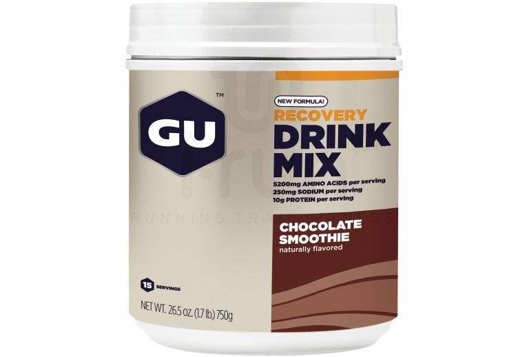 GU Boisson Recovery Drink Mix Smoothie Chocolat 