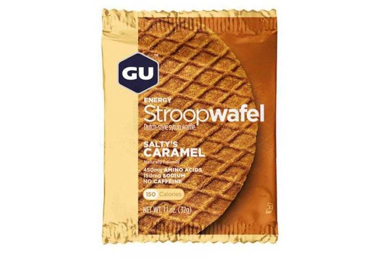 GU Gaufres Stroopwafel - Caramel Sal Sans cafine 