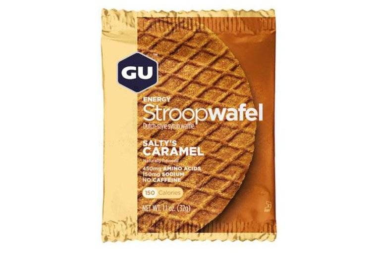 GU Gaufres Stroopwafel - Caramel Sal Sans cafine 