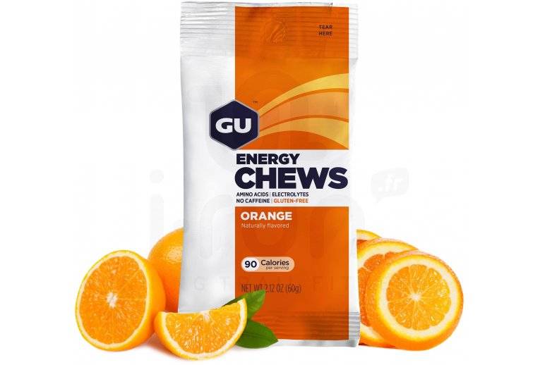 GU Gomme  mcher Chews Orange 