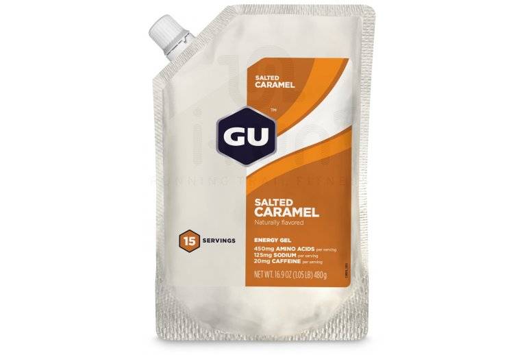 GU Recharge 15 doses Gel Energy - Caramel Beurre Sal 