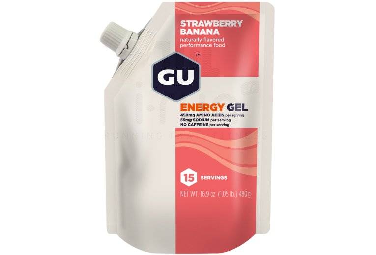 GU Recharge 15 doses Gel Energy - Fraise Banane 