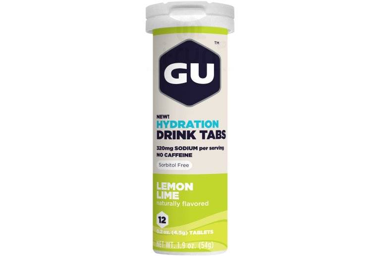 GU Tablettes Hydratations Drink - Citron vert 