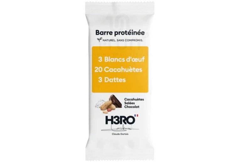 H3RO Barre prot�in�e Chocolat Cacahu�tes