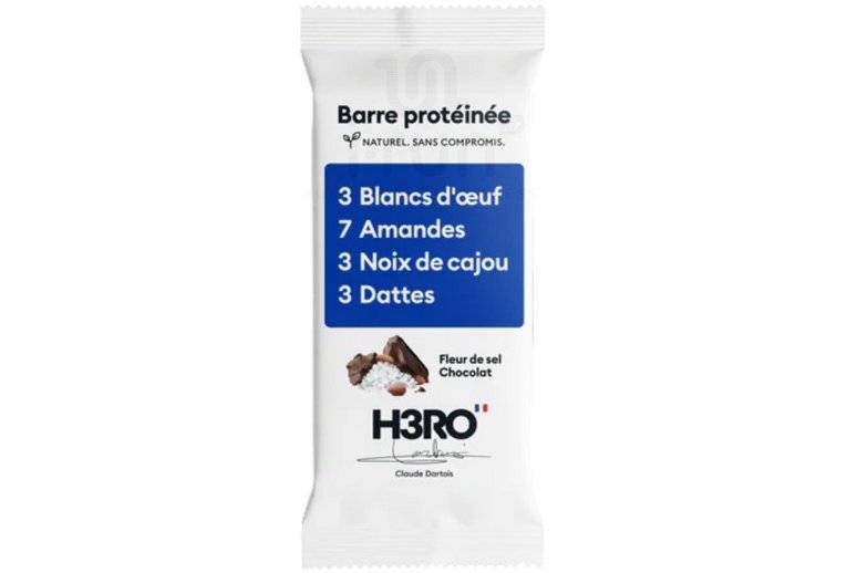 H3RO Barre prot�in�e Chocolat Fleur de sel