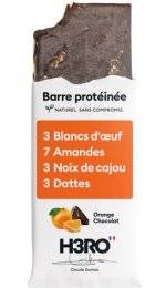 H3RO Barre prot�in�e Chocolat Orange