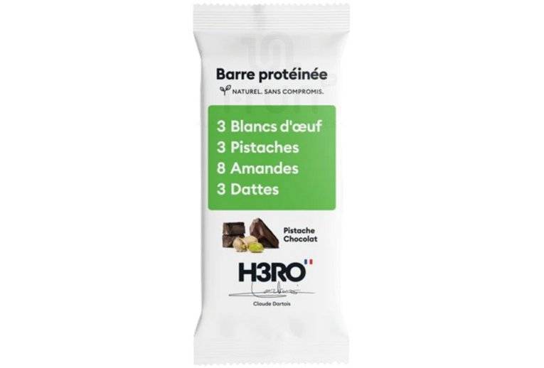 H3RO Barre prot�in�e Chocolat Pistache