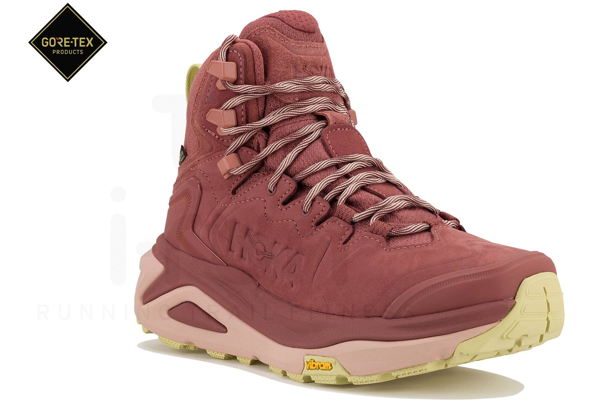 Elementerre Sanbona Chaussures Randonnée Femme – Tige Cheville, Semelle Caoutchouc, Confort Plat, Rose