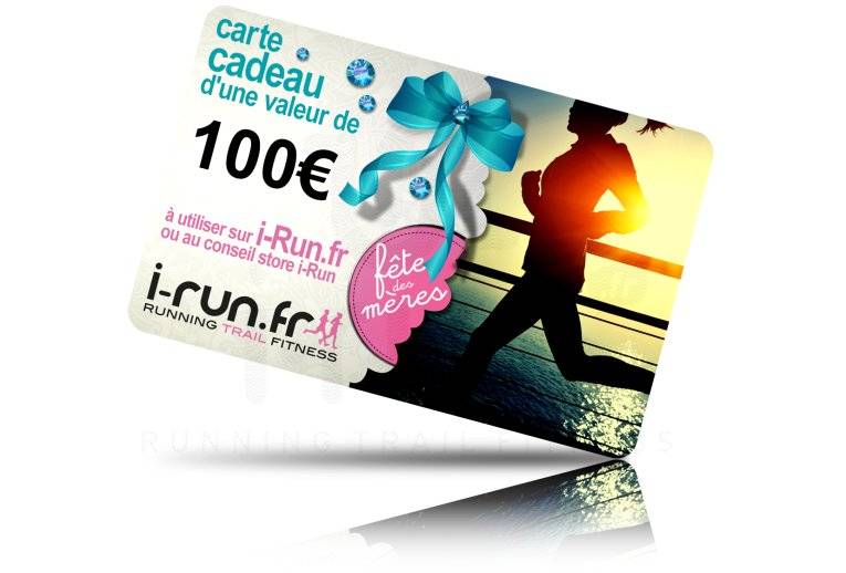 i-run.fr Carte Cadeau 100 Fte des Mres 