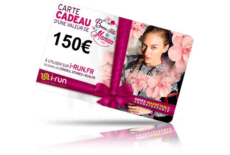 i-run.fr Carte Cadeau 150 F�te des M�res 