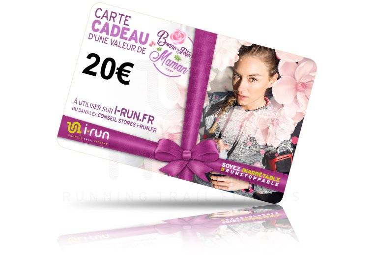 i-run.fr Carte Cadeau 20 F�te des M�res 
