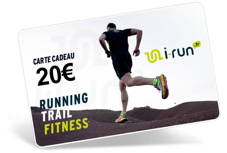 i-run.fr Carte Cadeau 20 M 
