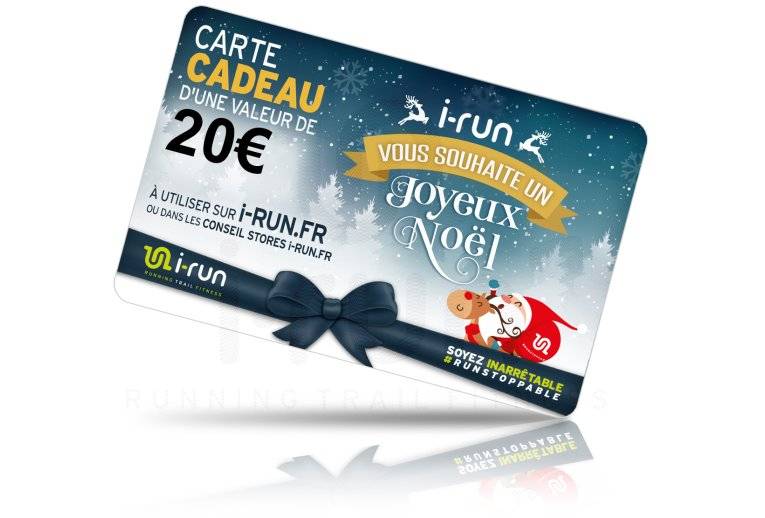 i-run.fr Carte Cadeau 20 Spciale Nol 