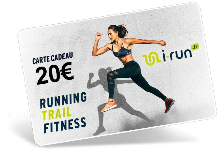 i-run.fr Carte Cadeau 20 W 