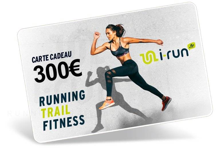 i-run.fr Carte Cadeau 300 W 