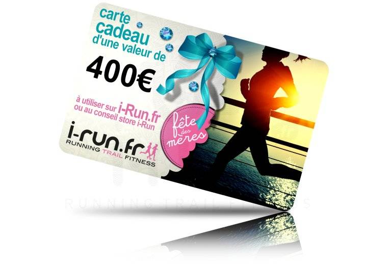 i-run.fr Carte Cadeau 400 Fte des Mres 